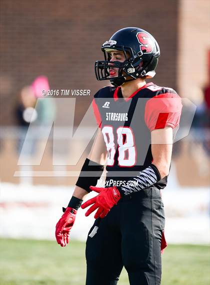 Thumbnail 3 in Paonia vs. Strasburg (CHSAA Division 1A Semifinal) photogallery.