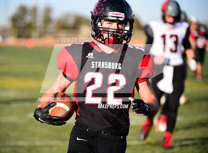 Thumbnail 2 in Paonia vs. Strasburg (CHSAA Division 1A Semifinal) photogallery.