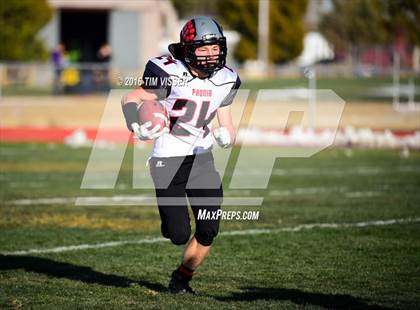 Thumbnail 3 in Paonia vs. Strasburg (CHSAA Division 1A Semifinal) photogallery.