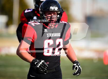 Thumbnail 1 in Paonia vs. Strasburg (CHSAA Division 1A Semifinal) photogallery.