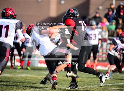 Thumbnail 3 in Paonia vs. Strasburg (CHSAA Division 1A Semifinal) photogallery.