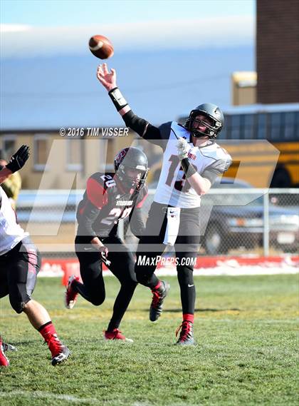 Thumbnail 3 in Paonia vs. Strasburg (CHSAA Division 1A Semifinal) photogallery.