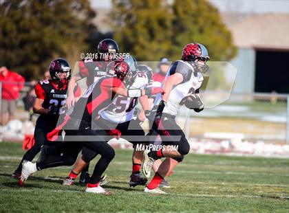 Thumbnail 3 in Paonia vs. Strasburg (CHSAA Division 1A Semifinal) photogallery.