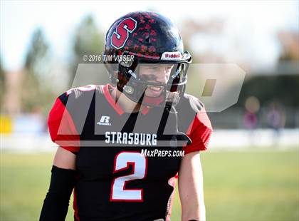 Thumbnail 3 in Paonia vs. Strasburg (CHSAA Division 1A Semifinal) photogallery.