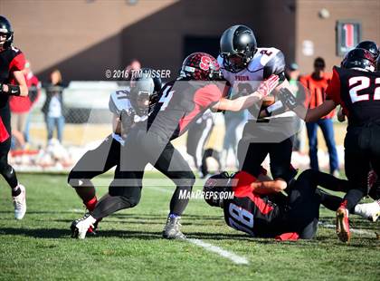 Thumbnail 1 in Paonia vs. Strasburg (CHSAA Division 1A Semifinal) photogallery.
