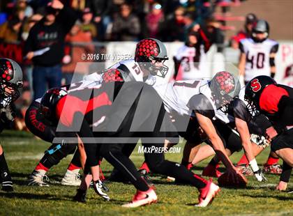 Thumbnail 2 in Paonia vs. Strasburg (CHSAA Division 1A Semifinal) photogallery.
