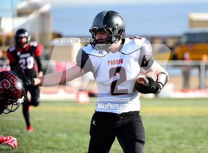 Thumbnail 1 in Paonia vs. Strasburg (CHSAA Division 1A Semifinal) photogallery.