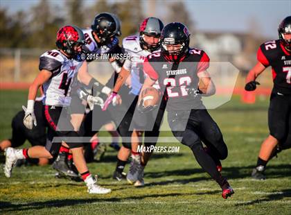Thumbnail 2 in Paonia vs. Strasburg (CHSAA Division 1A Semifinal) photogallery.