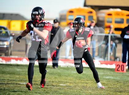 Thumbnail 1 in Paonia vs. Strasburg (CHSAA Division 1A Semifinal) photogallery.