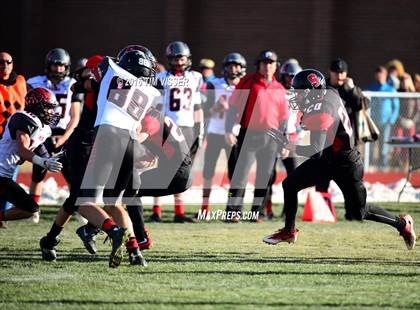 Thumbnail 1 in Paonia vs. Strasburg (CHSAA Division 1A Semifinal) photogallery.