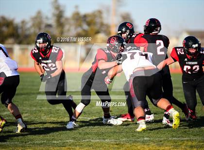 Thumbnail 1 in Paonia vs. Strasburg (CHSAA Division 1A Semifinal) photogallery.