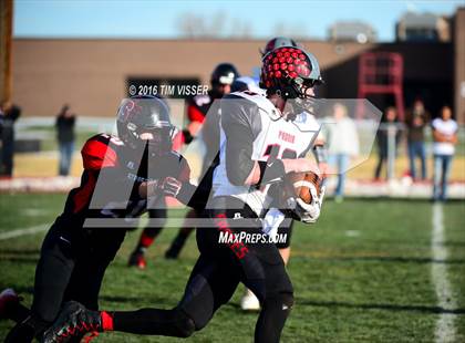 Thumbnail 2 in Paonia vs. Strasburg (CHSAA Division 1A Semifinal) photogallery.