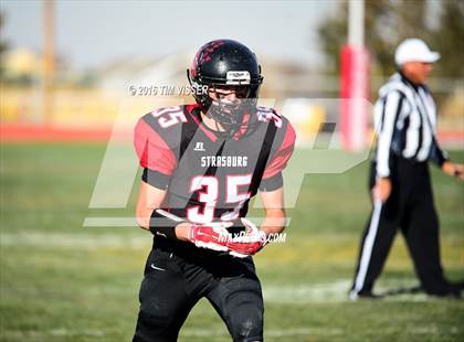 Thumbnail 2 in Paonia vs. Strasburg (CHSAA Division 1A Semifinal) photogallery.