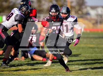 Thumbnail 3 in Paonia vs. Strasburg (CHSAA Division 1A Semifinal) photogallery.