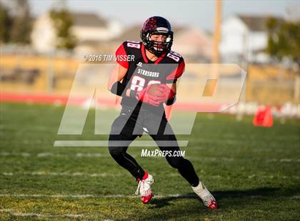 Thumbnail 1 in Paonia vs. Strasburg (CHSAA Division 1A Semifinal) photogallery.