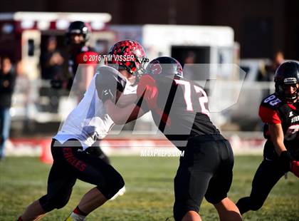 Thumbnail 3 in Paonia vs. Strasburg (CHSAA Division 1A Semifinal) photogallery.