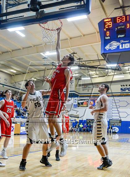 Thumbnail 3 in Charleston vs. Harding Academy (AAA 3A Round Two) photogallery.