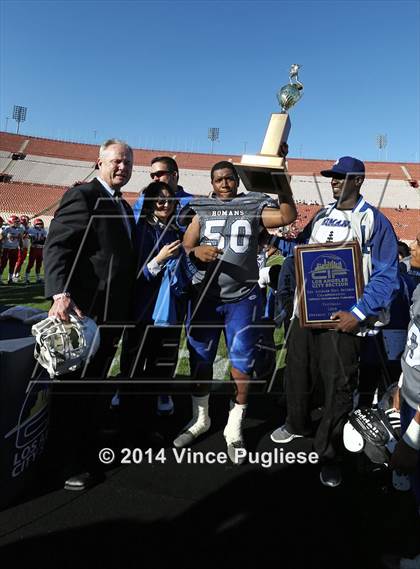 Thumbnail 3 in Los Angeles vs. Monroe (CIF L.A. City Section D3 Final) photogallery.
