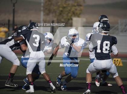 Thumbnail 2 in Orcutt Academy vs. Desert Christian Academy photogallery.