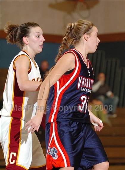 Thumbnail 3 in Vacaville Christian vs. Calaveras (Claude Brock Memorial) photogallery.