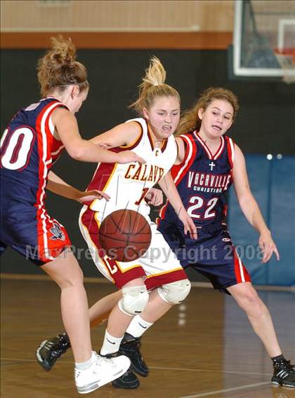 Thumbnail 3 in Vacaville Christian vs. Calaveras (Claude Brock Memorial) photogallery.