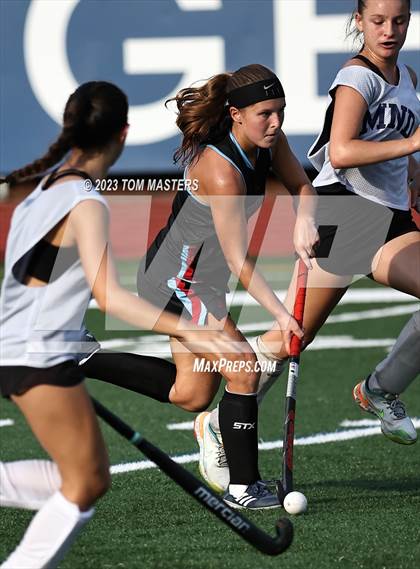 Thumbnail 1 in Charlotte Catholic vs  Mount Notre Dame (Scrimmage) photogallery.