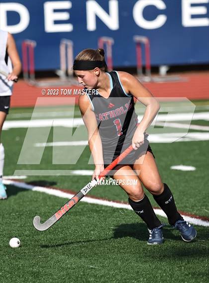 Thumbnail 2 in Charlotte Catholic vs  Mount Notre Dame (Scrimmage) photogallery.