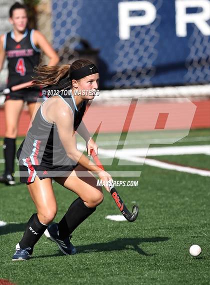 Thumbnail 1 in Charlotte Catholic vs  Mount Notre Dame (Scrimmage) photogallery.