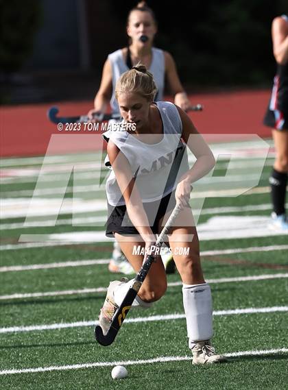 Thumbnail 2 in Charlotte Catholic vs  Mount Notre Dame (Scrimmage) photogallery.