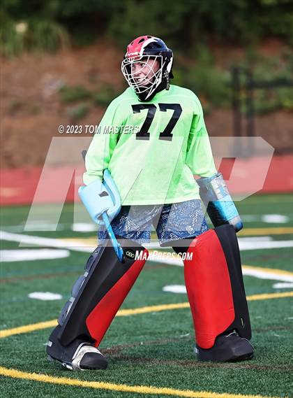 Thumbnail 3 in Charlotte Catholic vs  Mount Notre Dame (Scrimmage) photogallery.