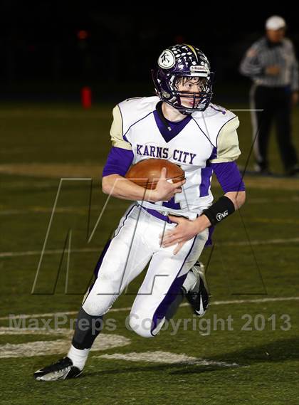 Thumbnail 3 in Karns City vs. Kane (PIAA District 9 Class AA Final) photogallery.