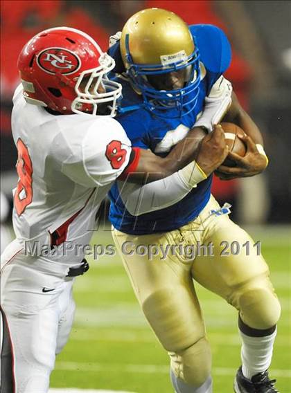 Thumbnail 3 in McEachern vs. North Gwinnett (Corky Kell Classic) photogallery.