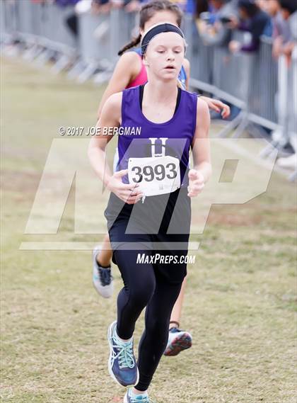 Thumbnail 2 in CIF Central Section Cross Country Championships (Girls D5 Race) photogallery.