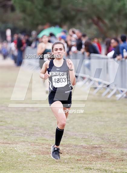 Thumbnail 2 in CIF Central Section Cross Country Championships (Girls D5 Race) photogallery.