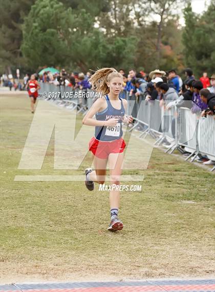 Thumbnail 3 in CIF Central Section Cross Country Championships (Girls D5 Race) photogallery.