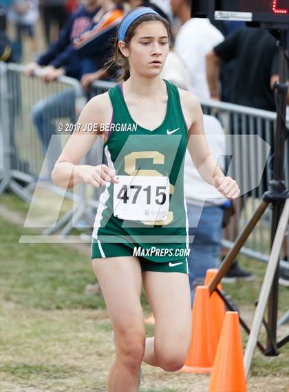 Thumbnail 2 in CIF Central Section Cross Country Championships (Girls D5 Race) photogallery.