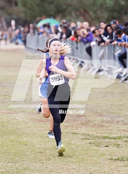 Thumbnail 3 in CIF Central Section Cross Country Championships (Girls D5 Race) photogallery.