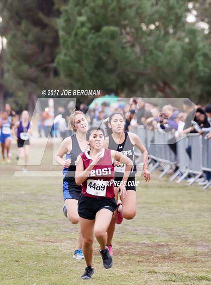 Thumbnail 1 in CIF Central Section Cross Country Championships (Girls D5 Race) photogallery.