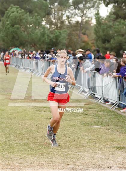 Thumbnail 1 in CIF Central Section Cross Country Championships (Girls D5 Race) photogallery.