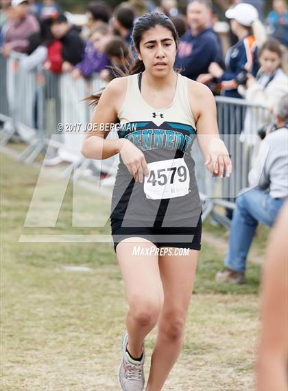 Thumbnail 2 in CIF Central Section Cross Country Championships (Girls D5 Race) photogallery.