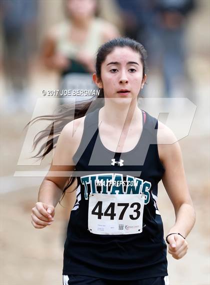 Thumbnail 3 in CIF Central Section Cross Country Championships (Girls D5 Race) photogallery.