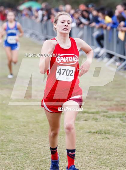 Thumbnail 2 in CIF Central Section Cross Country Championships (Girls D5 Race) photogallery.