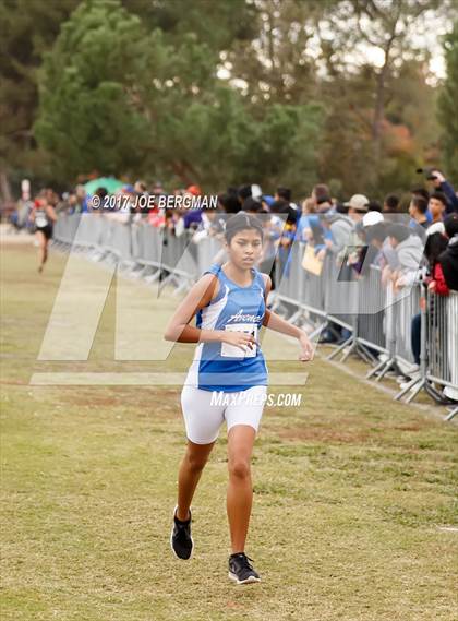 Thumbnail 2 in CIF Central Section Cross Country Championships (Girls D5 Race) photogallery.