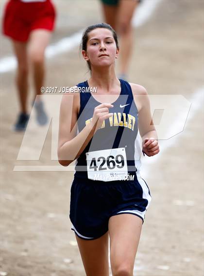 Thumbnail 3 in CIF Central Section Cross Country Championships (Girls D5 Race) photogallery.