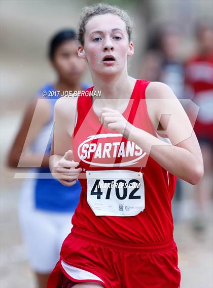 Thumbnail 3 in CIF Central Section Cross Country Championships (Girls D5 Race) photogallery.