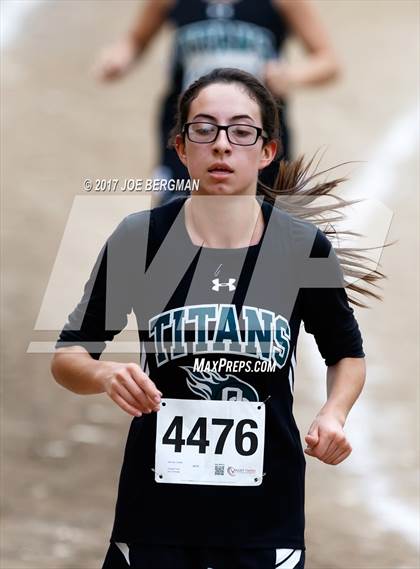 Thumbnail 1 in CIF Central Section Cross Country Championships (Girls D5 Race) photogallery.