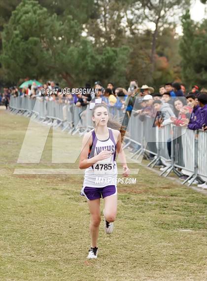 Thumbnail 1 in CIF Central Section Cross Country Championships (Girls D5 Race) photogallery.