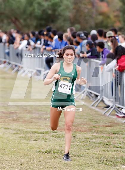 Thumbnail 2 in CIF Central Section Cross Country Championships (Girls D5 Race) photogallery.