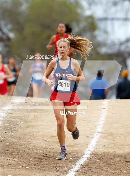 Thumbnail 2 in CIF Central Section Cross Country Championships (Girls D5 Race) photogallery.