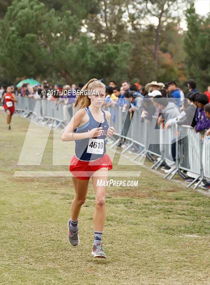 Thumbnail 2 in CIF Central Section Cross Country Championships (Girls D5 Race) photogallery.